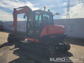 2018 Kubota KX080-4A 6 Ton+ Excavators For Auction: Leeds – 23rd, 24th, 25th, 26th October @ 08:00am full