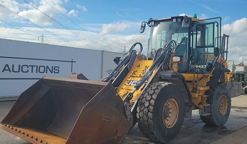 2019 JCB 437WHT Wheeled Loaders For Auction: Leeds – 23rd, 24th, 25th, 26th October @ 08:00am