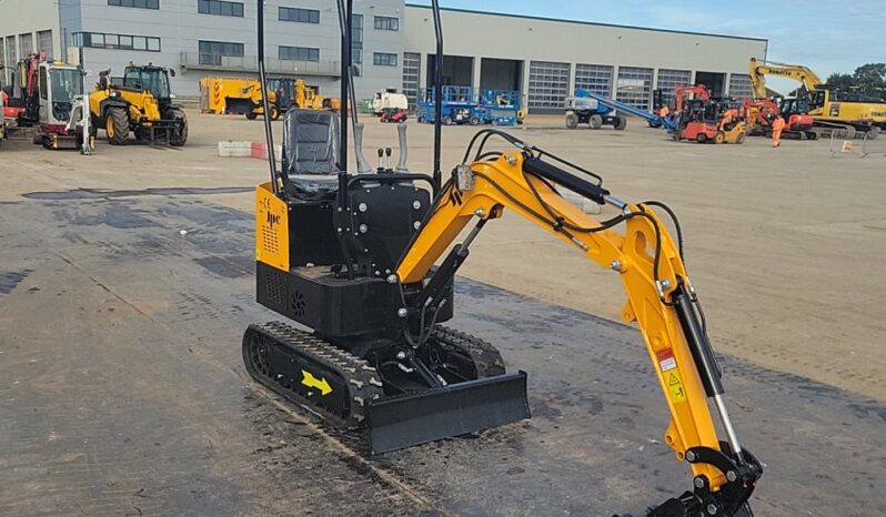 Unused 2024 JPC HT12 Mini Excavators For Auction: Leeds – 23rd, 24th, 25th, 26th October @ 08:00am full