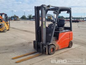 2012 Linde E18PH-01 Forklifts For Auction: Leeds – 23rd, 24th, 25th, 26th October @ 08:00am