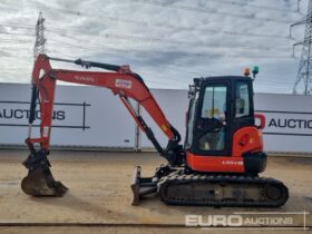 2018 Kubota U55-4 Mini Excavators For Auction: Leeds – 23rd, 24th, 25th, 26th October @ 08:00am full