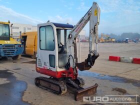 2012 Taketuchi TB016 Mini Excavators For Auction: Leeds – 23rd, 24th, 25th, 26th October @ 08:00am full