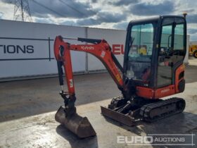 2017 Kubota KX016-4 Mini Excavators For Auction: Leeds – 23rd, 24th, 25th, 26th October @ 08:00am