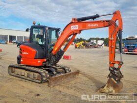 2018 Kubota U55-4 Mini Excavators For Auction: Leeds – 23rd, 24th, 25th, 26th October @ 08:00am full