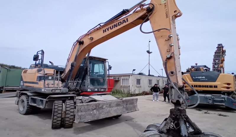 2017 Hyundai HW140 Wheeled Excavators For Auction: Leeds – 23rd, 24th, 25th, 26th October @ 08:00am full