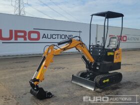 Unused 2024 JPC HT12 Mini Excavators For Auction: Leeds – 23rd, 24th, 25th, 26th October @ 08:00am