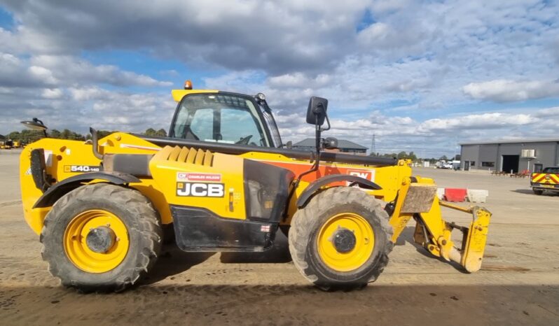 2019 JCB 540-140 Hi Viz Telehandlers For Auction: Leeds – 23rd, 24th, 25th, 26th October @ 08:00am full