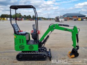 Unused 2024 JPC KV12 Mini Excavators For Auction: Leeds – 23rd, 24th, 25th, 26th October @ 08:00am full