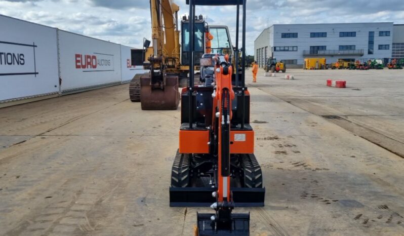 Unused 2024 JPC KV12 Mini Excavators For Auction: Leeds – 23rd, 24th, 25th, 26th October @ 08:00am full