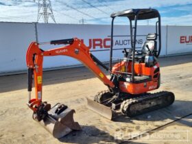 2018 Kubota U17-3A Mini Excavators For Auction: Leeds – 23rd, 24th, 25th, 26th October @ 08:00am