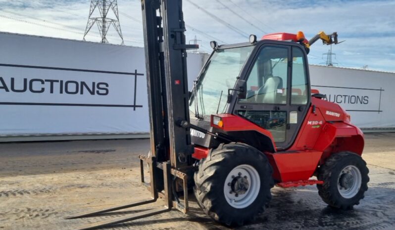 2019 Manitou M30-4 Rough Terrain Forklifts For Auction: Leeds – 23rd, 24th, 25th, 26th October @ 08:00am