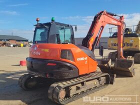 2018 Kubota KX080-4A 6 Ton+ Excavators For Auction: Leeds – 23rd, 24th, 25th, 26th October @ 08:00am full