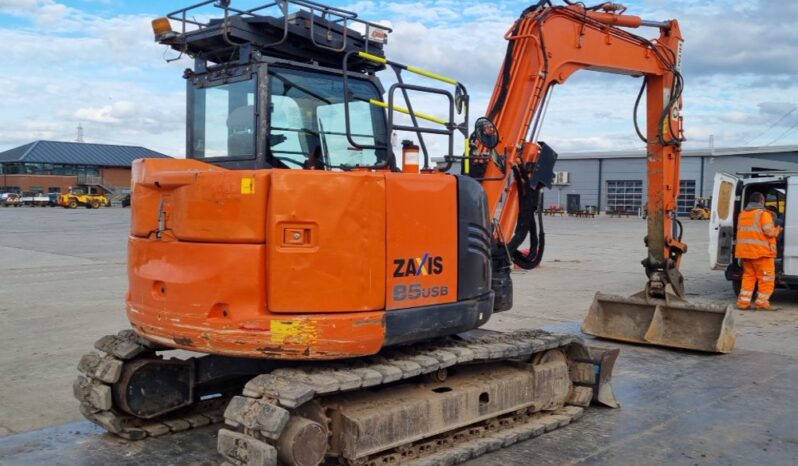 2018 Hitachi ZX85USB-5A 6 Ton+ Excavators For Auction: Leeds – 23rd, 24th, 25th, 26th October @ 08:00am full