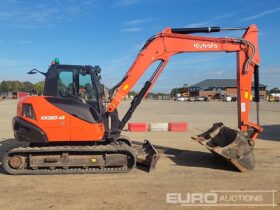 2018 Kubota KX080-4A 6 Ton+ Excavators For Auction: Leeds – 23rd, 24th, 25th, 26th October @ 08:00am full