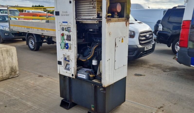 2011 Harrington 9kVA Static Generator, Kubota Engine (Parts Missing) Generators For Auction: Leeds – 23rd, 24th, 25th, 26th October @ 08:00am full