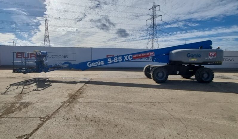 2018 Genie S-85 XC Manlifts For Auction: Leeds – 23rd, 24th, 25th, 26th October @ 08:00am full