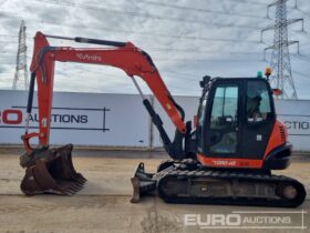 2018 Kubota KX080-4A 6 Ton+ Excavators For Auction: Leeds – 23rd, 24th, 25th, 26th October @ 08:00am full