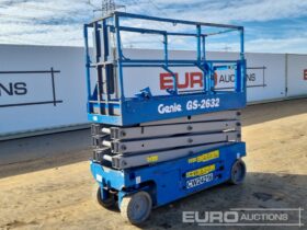 2018 Genie GS2632 Manlifts For Auction: Leeds – 23rd, 24th, 25th, 26th October @ 08:00am