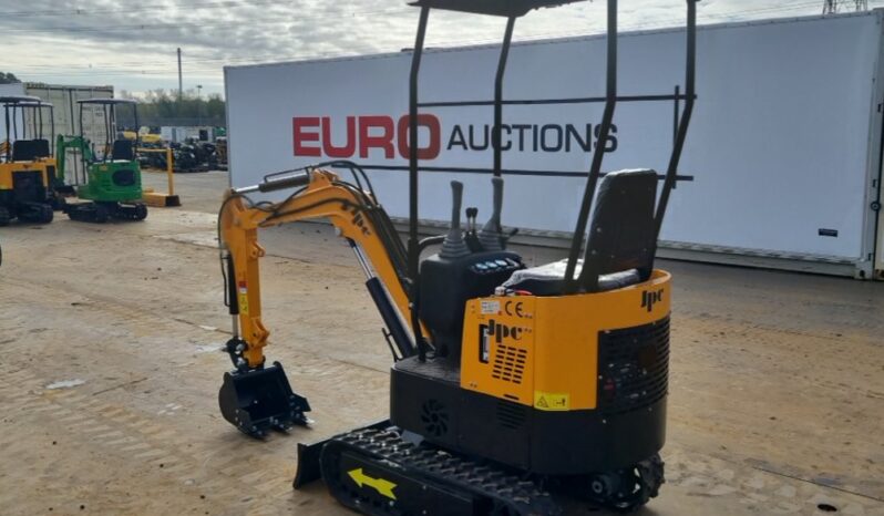 Unused 2024 JPC HT12 Mini Excavators For Auction: Leeds – 23rd, 24th, 25th, 26th October @ 08:00am full