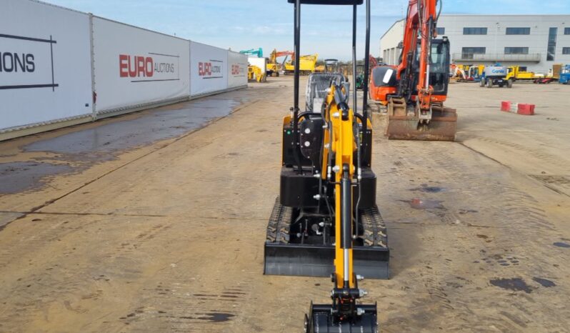 Unused 2024 JPC HT12 Mini Excavators For Auction: Leeds – 23rd, 24th, 25th, 26th October @ 08:00am full