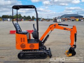 Unused 2024 JPC KV12 Mini Excavators For Auction: Leeds – 23rd, 24th, 25th, 26th October @ 08:00am full