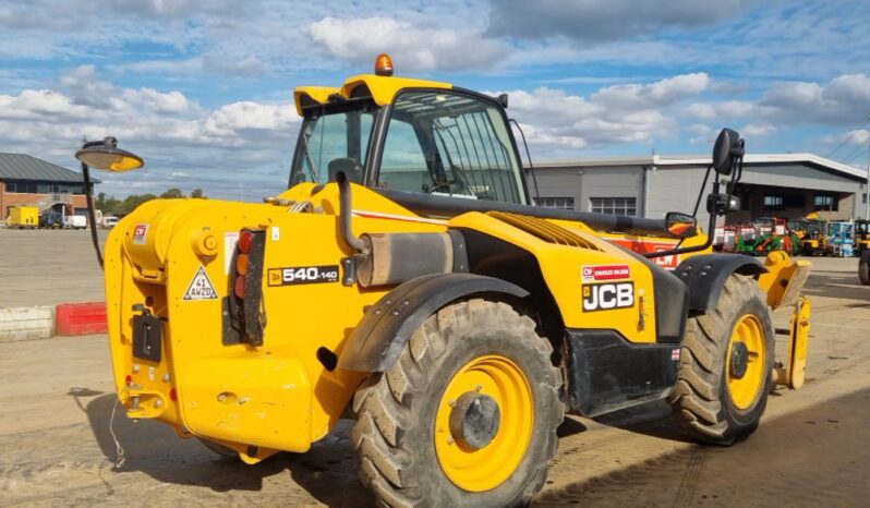 2019 JCB 540-140 Hi Viz Telehandlers For Auction: Leeds – 23rd, 24th, 25th, 26th October @ 08:00am full