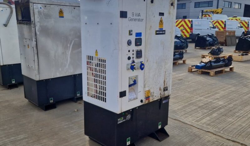 2019 Harrington 9kVA Static Generator, Kubota Engine (Parts Missing) Generators For Auction: Leeds – 23rd, 24th, 25th, 26th October @ 08:00am