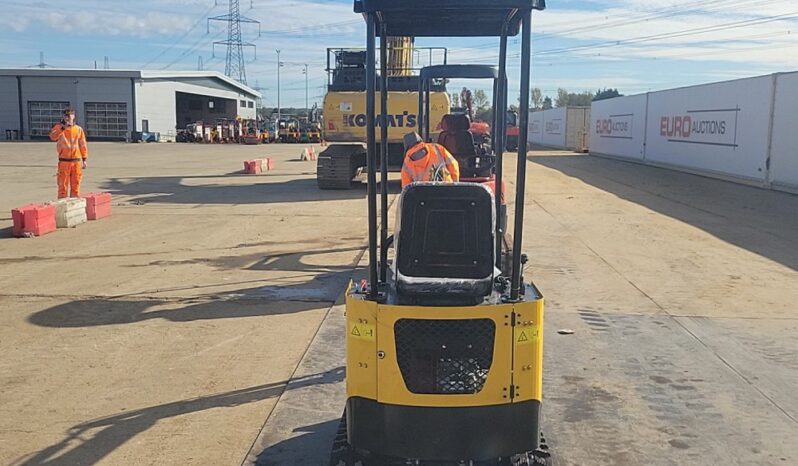 Unused 2024 Colt YFE10 Mini Excavators For Auction: Leeds – 23rd, 24th, 25th, 26th October @ 08:00am full