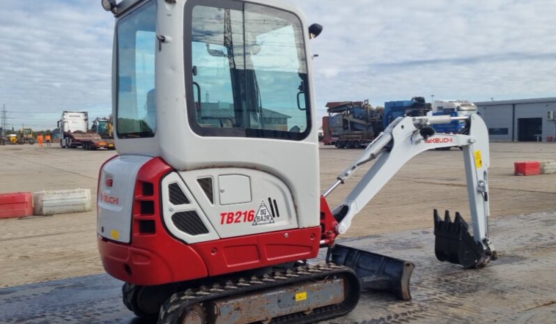 2020 Takeuchi TB216 Mini Excavators For Auction: Leeds – 23rd, 24th, 25th, 26th October @ 08:00am full