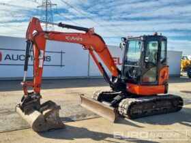 2018 Kubota U48-4 Mini Excavators For Auction: Leeds – 23rd, 24th, 25th, 26th October @ 08:00am