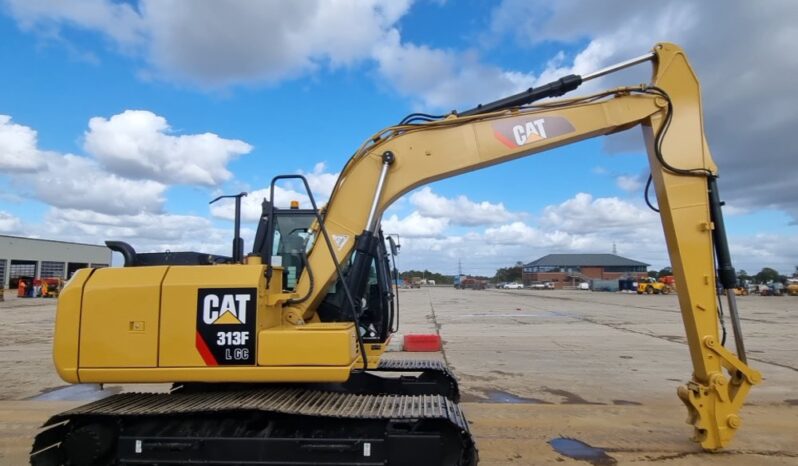 2015 CAT 313FLGC 10 Ton+ Excavators For Auction: Leeds – 23rd, 24th, 25th, 26th October @ 08:00am full