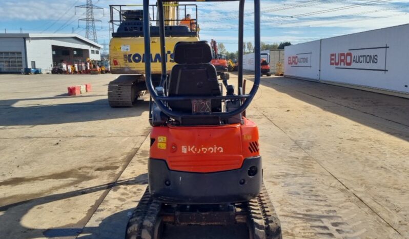 2018 Kubota U17-3A Mini Excavators For Auction: Leeds – 23rd, 24th, 25th, 26th October @ 08:00am full