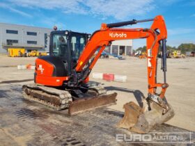 2018 Kubota U48-4 Mini Excavators For Auction: Leeds – 23rd, 24th, 25th, 26th October @ 08:00am full