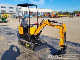 Unused 2024 JPC HT12 Mini Excavators For Auction: Leeds – 23rd, 24th, 25th, 26th October @ 08:00am full