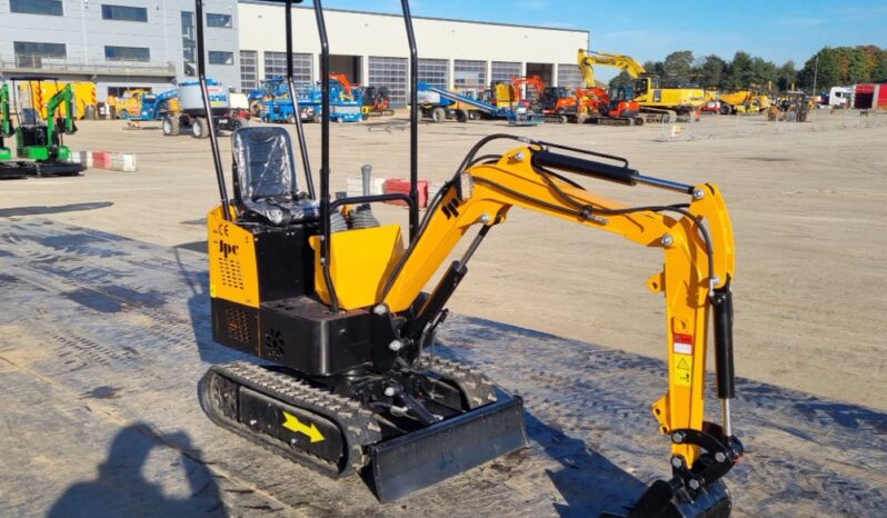 Unused 2024 JPC HT12 Mini Excavators For Auction: Leeds – 23rd, 24th, 25th, 26th October @ 08:00am full