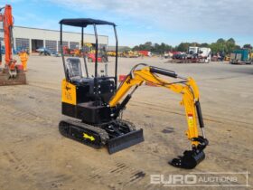 Unused 2024 JPC HT12 Mini Excavators For Auction: Leeds – 23rd, 24th, 25th, 26th October @ 08:00am full