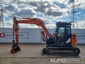 2018 Hitachi ZX85USB-5A 6 Ton+ Excavators For Auction: Leeds – 23rd, 24th, 25th, 26th October @ 08:00am full