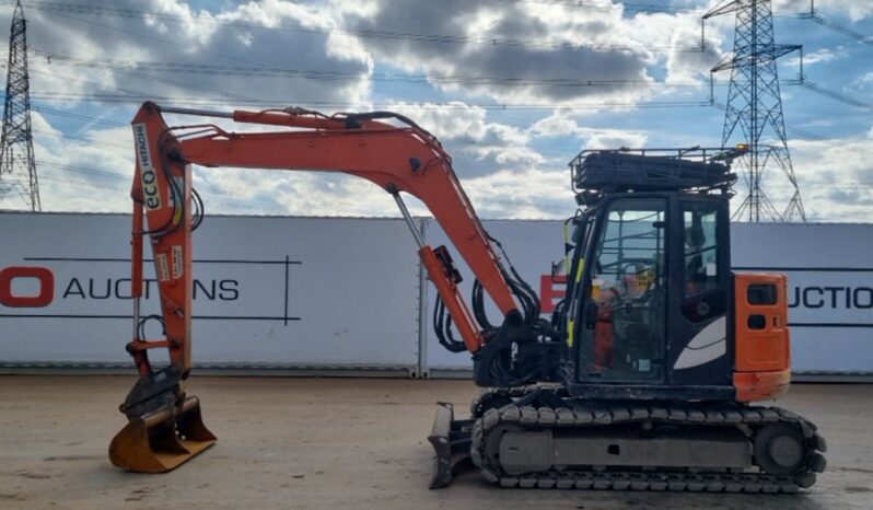 2018 Hitachi ZX85USB-5A 6 Ton+ Excavators For Auction: Leeds – 23rd, 24th, 25th, 26th October @ 08:00am full