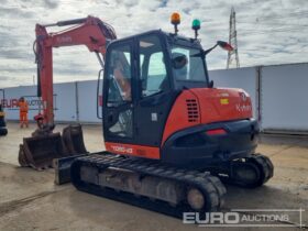 2018 Kubota KX080-4A 6 Ton+ Excavators For Auction: Leeds – 23rd, 24th, 25th, 26th October @ 08:00am full