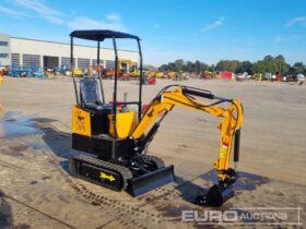 Unused 2024 JPC HT12 Mini Excavators For Auction: Leeds – 23rd, 24th, 25th, 26th October @ 08:00am full