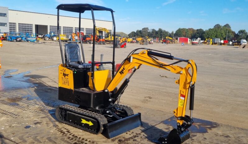 Unused 2024 JPC HT12 Mini Excavators For Auction: Leeds – 23rd, 24th, 25th, 26th October @ 08:00am full