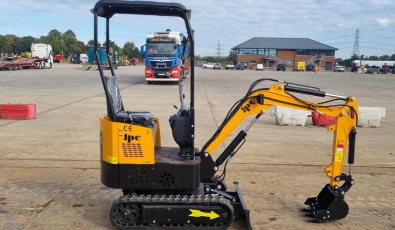 Unused 2024 JPC HT12 Mini Excavators For Auction: Leeds – 23rd, 24th, 25th, 26th October @ 08:00am full