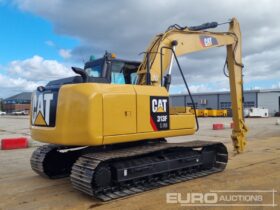 2015 CAT 313FLGC 10 Ton+ Excavators For Auction: Leeds – 23rd, 24th, 25th, 26th October @ 08:00am full