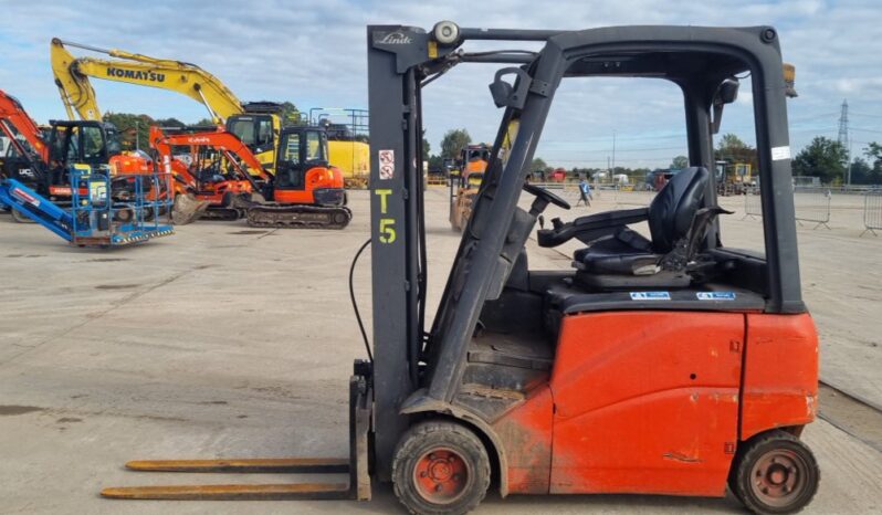 2012 Linde E18PH-01 Forklifts For Auction: Leeds – 23rd, 24th, 25th, 26th October @ 08:00am full