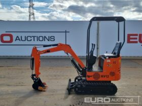 Unused 2024 JPC KV12 Mini Excavators For Auction: Leeds – 23rd, 24th, 25th, 26th October @ 08:00am full