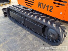 Unused 2024 JPC KV12 Mini Excavators For Auction: Leeds – 23rd, 24th, 25th, 26th October @ 08:00am full