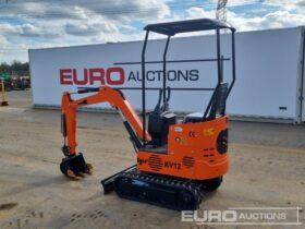 Unused 2024 JPC KV12 Mini Excavators For Auction: Leeds – 23rd, 24th, 25th, 26th October @ 08:00am full