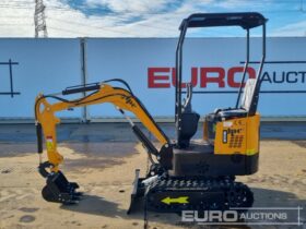 Unused 2024 JPC HT12 Mini Excavators For Auction: Leeds – 23rd, 24th, 25th, 26th October @ 08:00am full