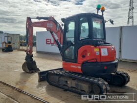 2018 Kubota U55-4 Mini Excavators For Auction: Leeds – 23rd, 24th, 25th, 26th October @ 08:00am full