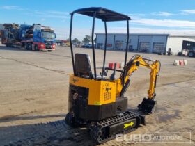 Unused 2024 JPC HT12 Mini Excavators For Auction: Leeds – 23rd, 24th, 25th, 26th October @ 08:00am full